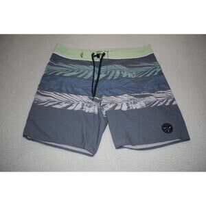Salt Life Swimming Board Shorts Mens Size 36 SL-QD Vapor‎ Stretch Surfing